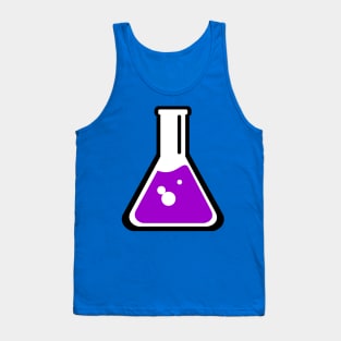 Chemical beaker cartoon Tank Top